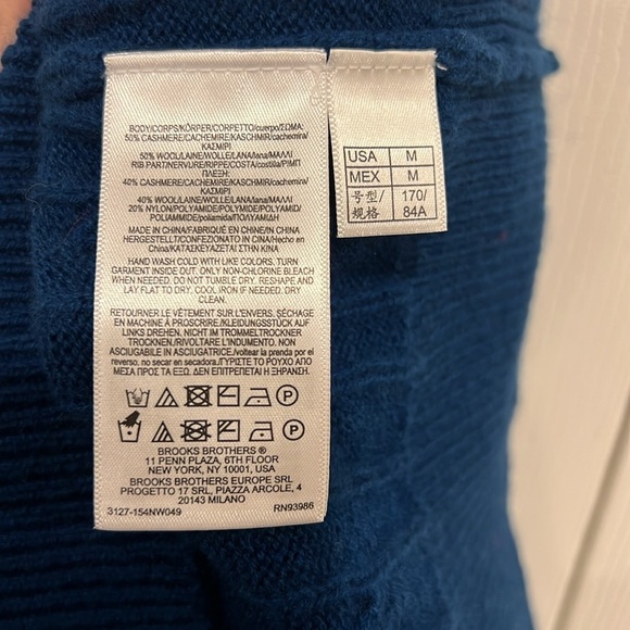 Brooks Brothers Cashmere and Wool Blend Sweater - Picture 5 of 5